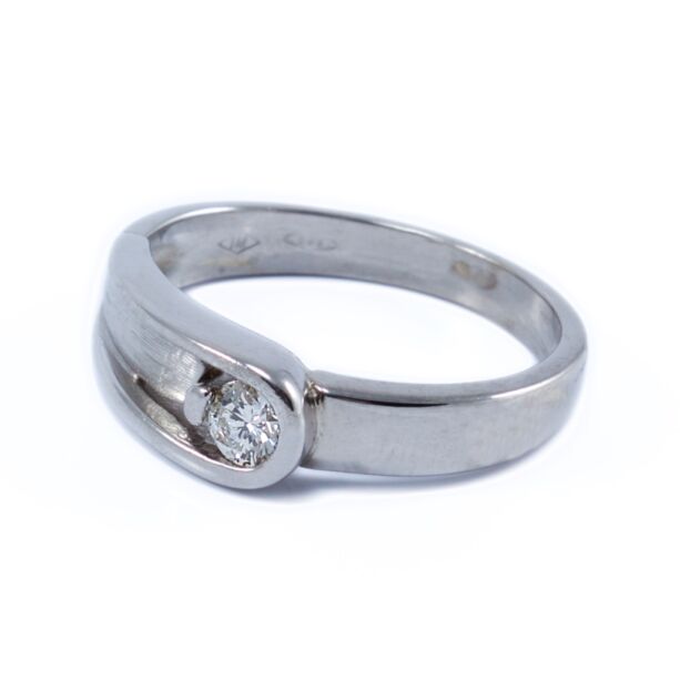 Fehérarany gyémánt köves női gyűrű