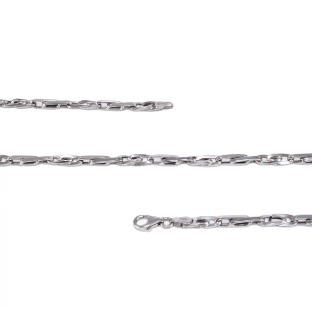 Dupla anker fehérarany nyaklánc Dupla anker fehérarany nyaklánc