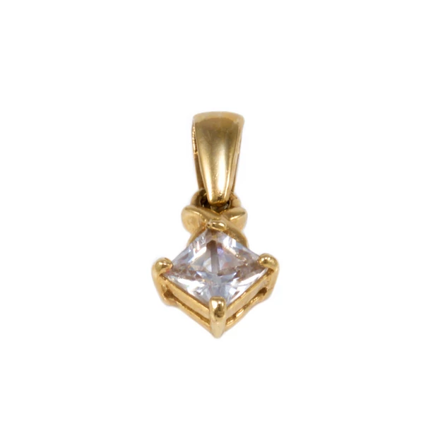 Köves négyzet arany medál Köves négyzet arany medál