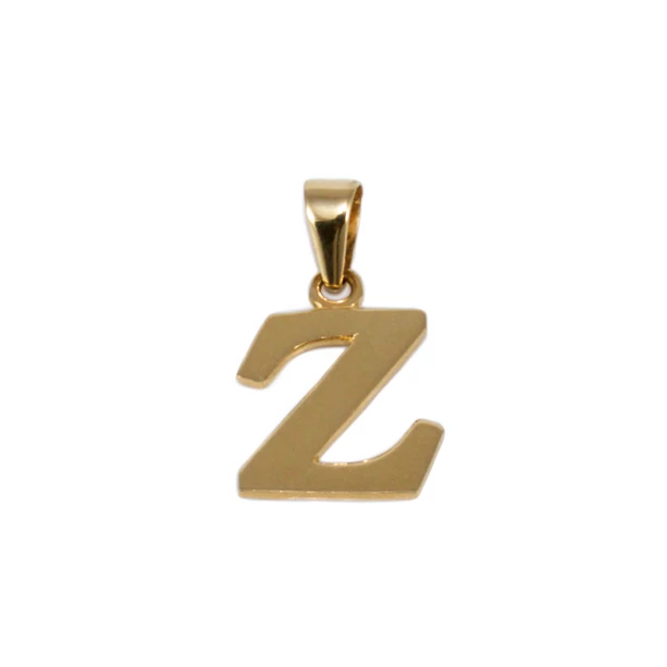 Fényes "Z" betű medál