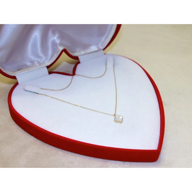 Új arany anker gyöngyház medálos lánc Új arany anker gyöngyház medálos lánc