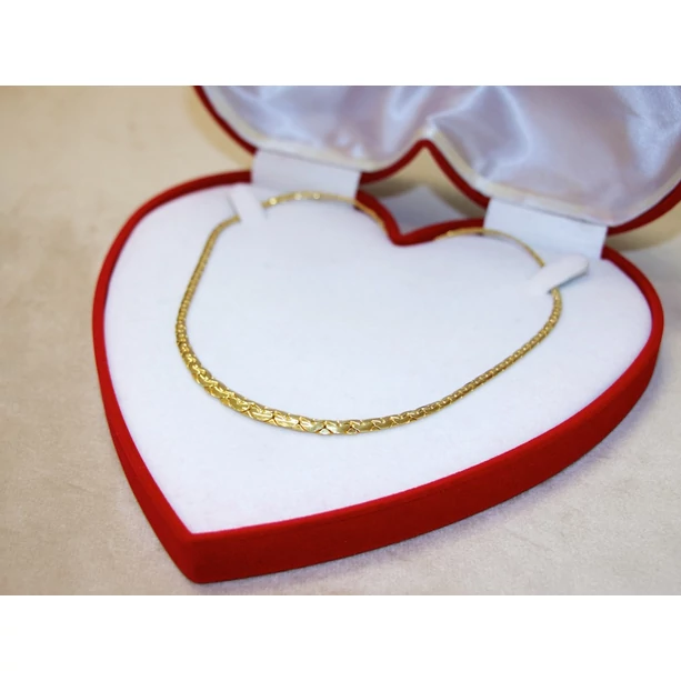 Új arany lapos pancer lánc Új arany lapos pancer lánc