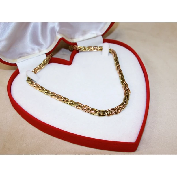 Felújított arany bicolor verlauf lánc Felújított arany bicolor verlauf lánc