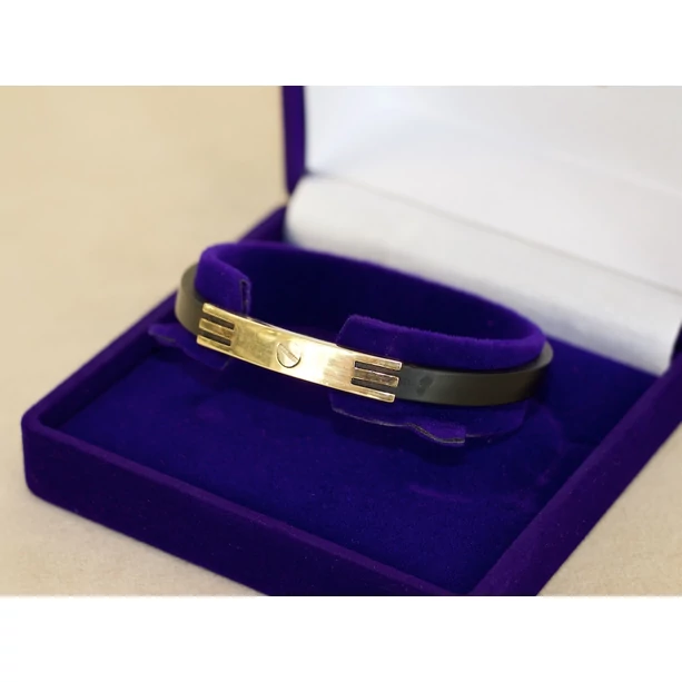 Felújított arany kaucsuk fantázia karlánc Felújított arany kaucsuk fantázia karlánc