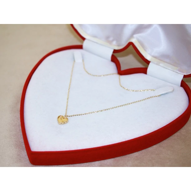 Új arany anker + szív medálos lánc Új arany anker + szív medálos lánc