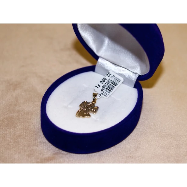 Új arany bicolor angyal medál Új arany bicolor angyal medál