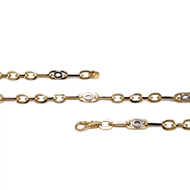 Bicolor anker arany nyaklánc Bicolor anker arany nyaklánc