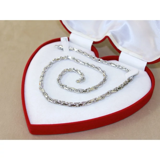 Új fehérarany fantázia lánc Új fehérarany fantázia lánc