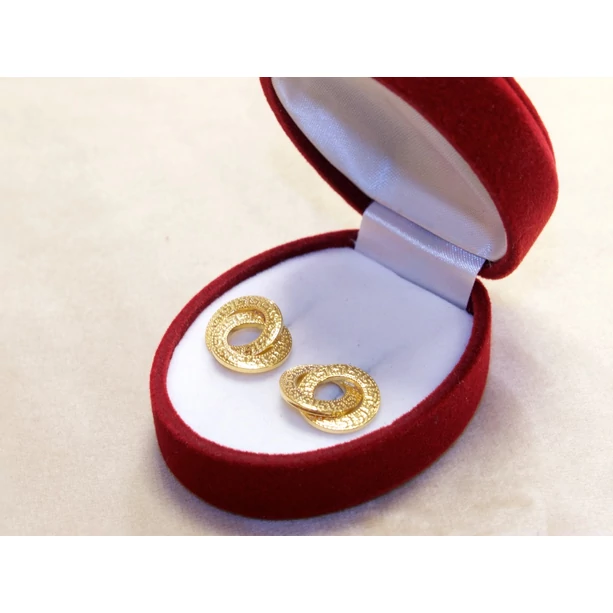 Új arany dupla karika fülbevaló Új arany dupla karika fülbevaló