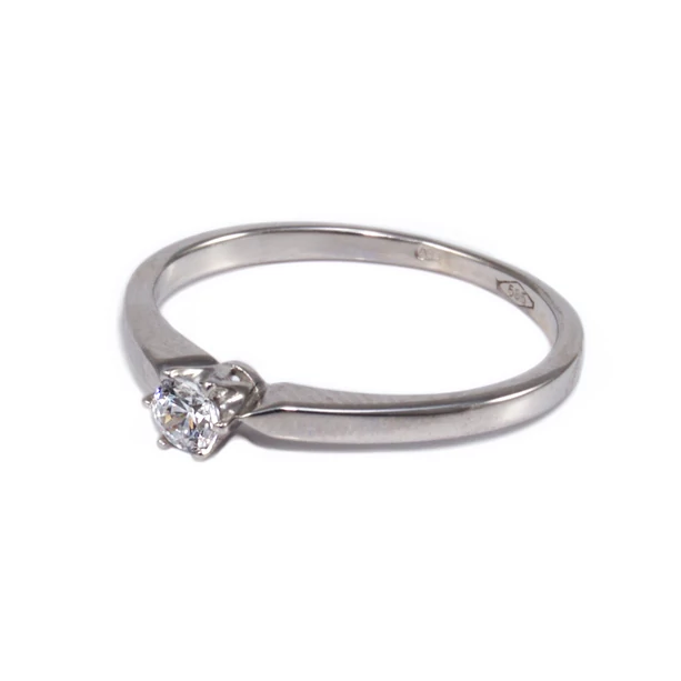 Köves fehérarany eljegyzési gyűrű Köves fehérarany eljegyzési gyűrű