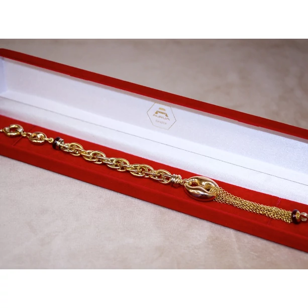 Felújított arany anker fantázia karlánc Felújított arany anker fantázia karlánc