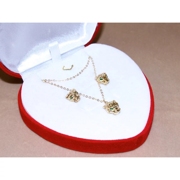 Új arany anker + párduc fej lánc Új arany anker + párduc fej lánc