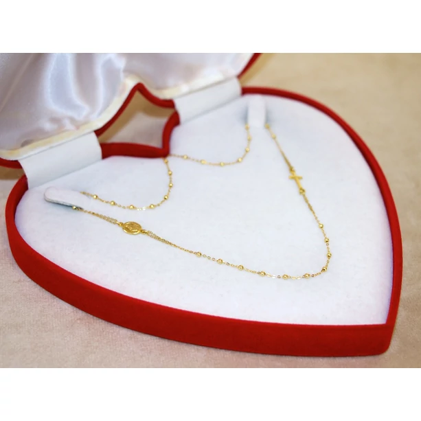 Új arany rózsafűzér lánc Új arany rózsafűzér lánc