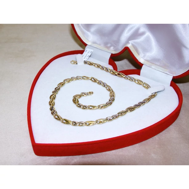 Új arany bicolor fantázia lánc Új arany bicolor fantázia lánc