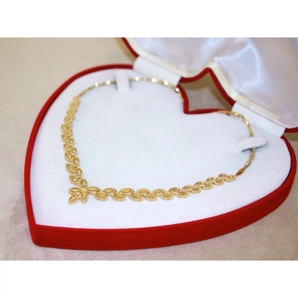 Új arany leveles nyakék Új arany leveles nyakék
