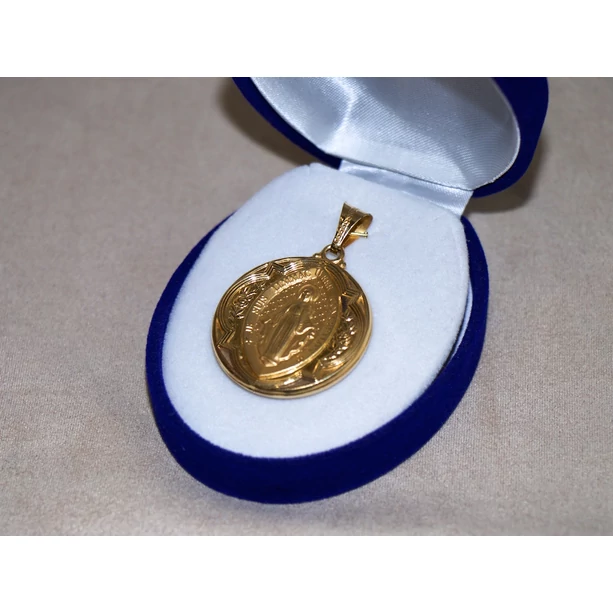 Felújított arany Jézus/Mária medál Felújított arany Jézus/Mária medál