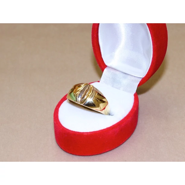 Új arany bicolor fantázia gyűrű Új arany bicolor fantázia gyűrű