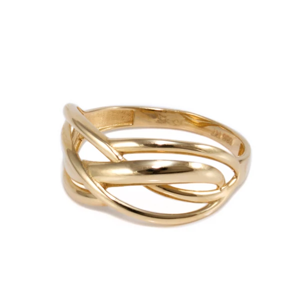 Hullámos arany gyűrű  Hullámos arany gyűrű