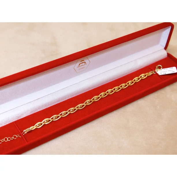 Új arany fonott fantázia karlánc Új arany fonott fantázia karlánc