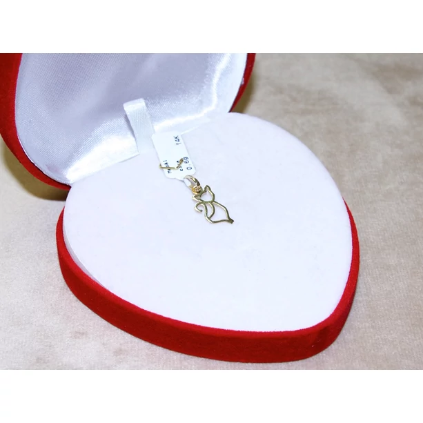 Új arany cica medál Új arany cica medál