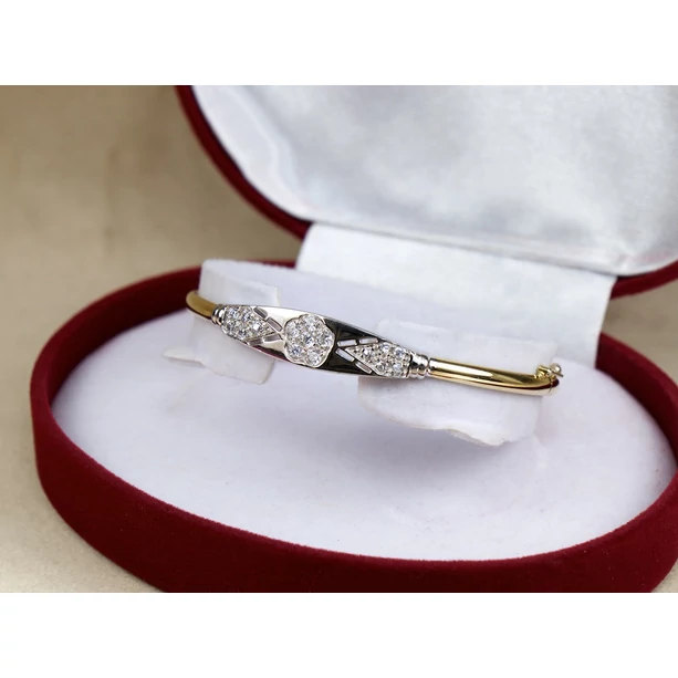 Felújított bicolor arany köves karreif Felújított bicolor arany köves karreif