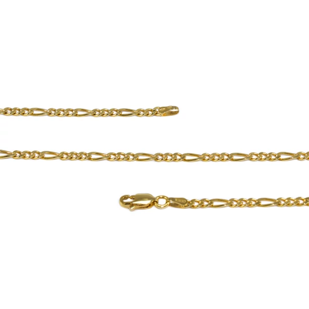 Sárga arany figaró nyaklánc Sárga arany figaró nyaklánc