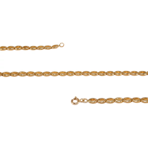 Lemezelt arany nyaklánc 