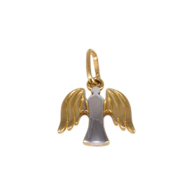 Bicolor angyal arany medál Bicolor angyal arany medál