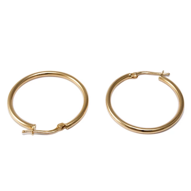 Sima karika arany fülbevaló  Sima karika arany fülbevaló