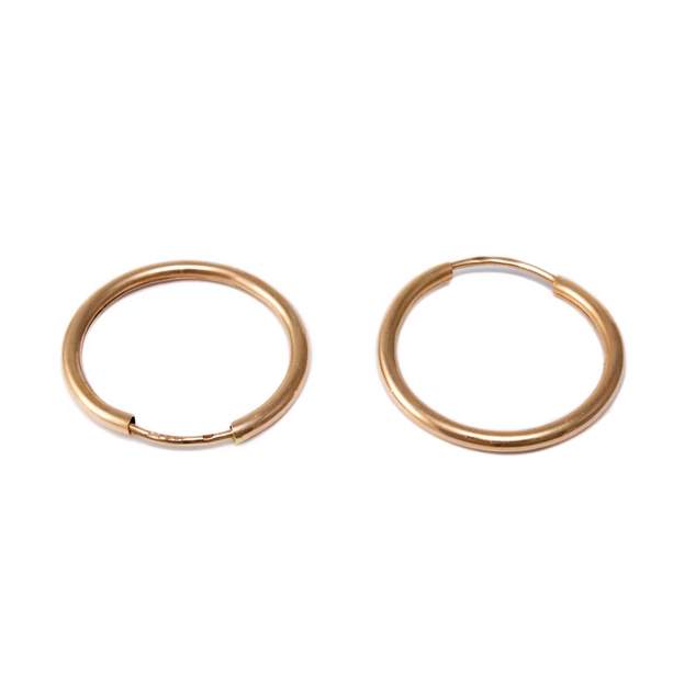 Sima karika arany fülbevaló  Sima karika arany fülbevaló