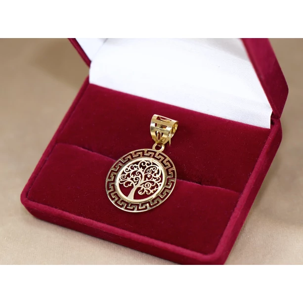Új görög mintás arany életfa medál  Új görög mintás arany életfa medál
