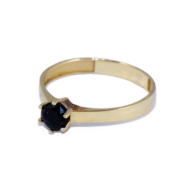 Fekete köves arany eljegyzési gyűrű Fekete köves arany eljegyzési gyűrű