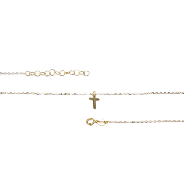 Arany anker lánc kereszt függőkkel Arany anker lánc kereszt függőkkel