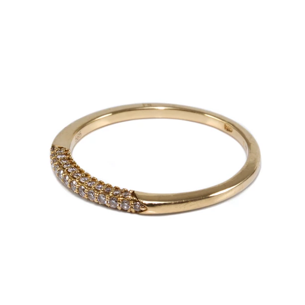 Gyémánt köves arany gyűrű  Gyémánt köves arany gyűrű