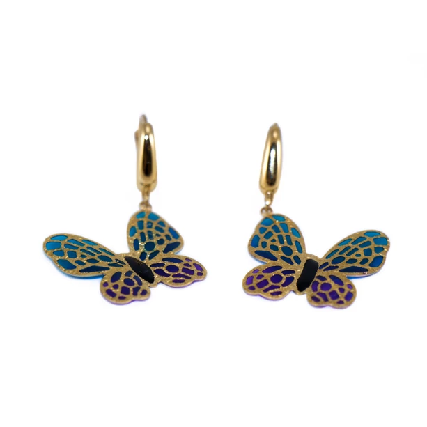 Pillangó arany fülbevaló Pillangó arany fülbevaló