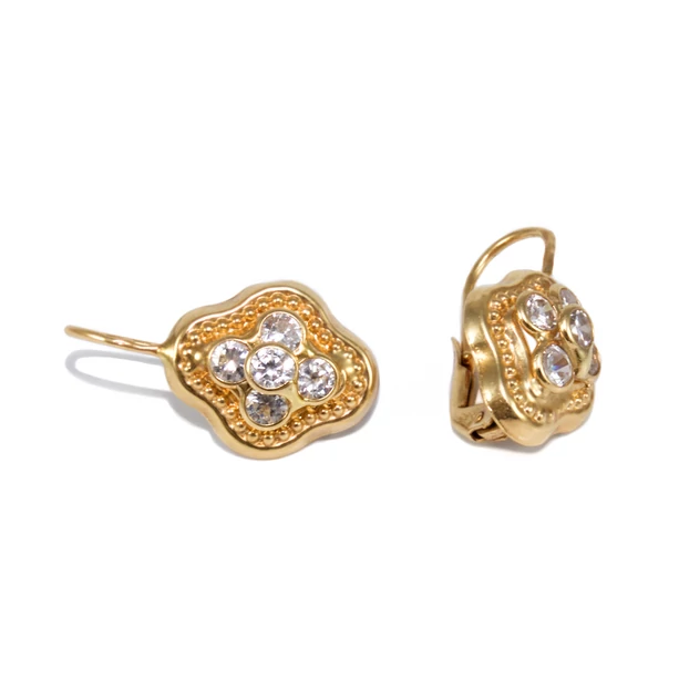 Köves arany fülbevaló Köves arany fülbevaló