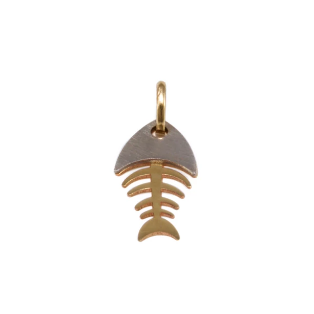 Halcsontváz bicolor arany medál Halcsontváz bicolor arany medál