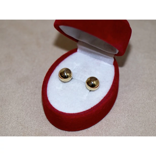 Felújított arany gömb fülbevaló Felújított arany gömb fülbevaló