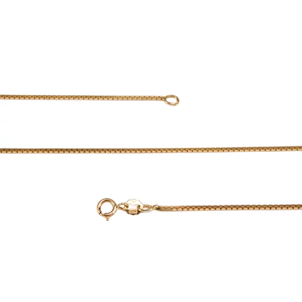 Velencei kocka arany nyaklánc Velencei kocka arany nyaklánc