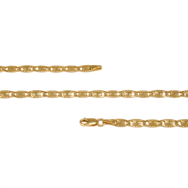 Vésett h-pancer arany nyaklánc Vésett h-pancer arany nyaklánc