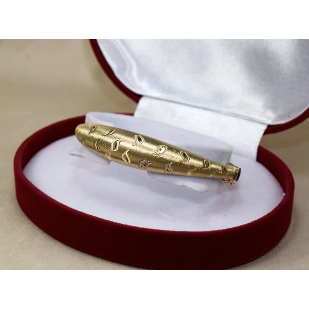 Új arany levél mintás nyitható karreif Új arany levél mintás nyitható karreif