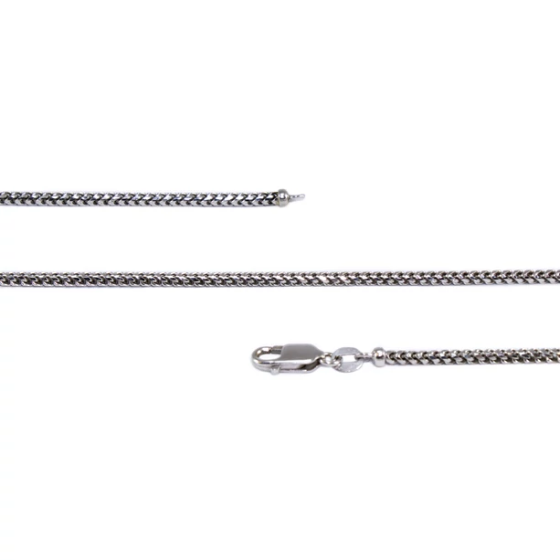 Fehérarany hengeres fantázia nyaklánc Fehérarany hengeres fantázia nyaklánc