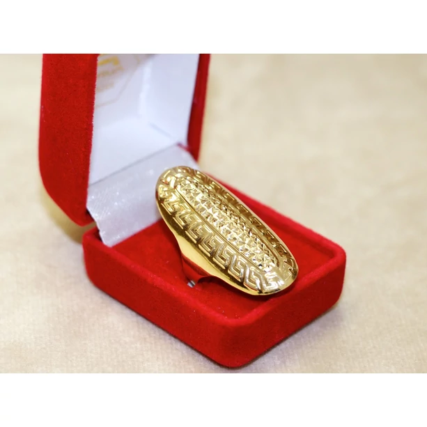 Felújított arany bicolor görög mintás koktél Felújított arany bicolor görög mintás koktél