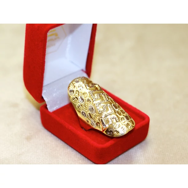 Felújított arany bicolor görög mintás koktél Felújított arany bicolor görög mintás koktél