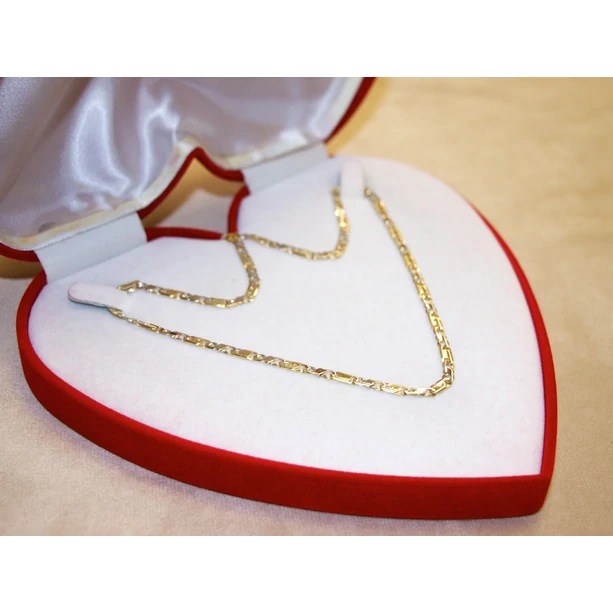 Felújított arany bicolor fantázia lánc Felújított arany bicolor fantázia lánc