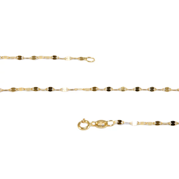 Vékony anker arany nyaklánc