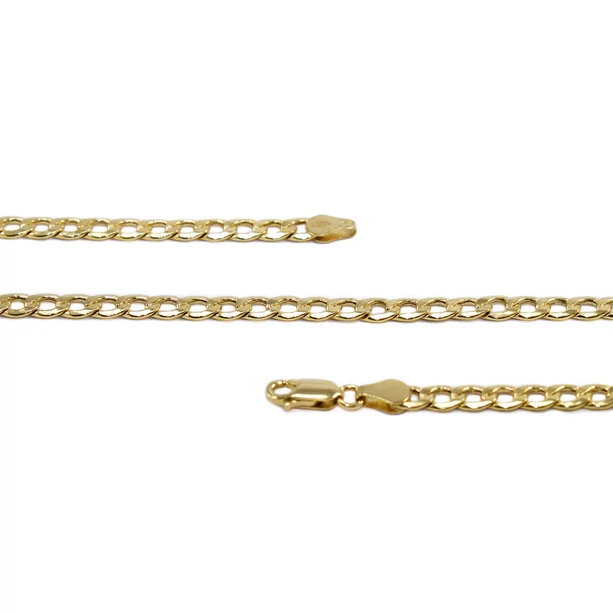 Sárga arany pancer lánc