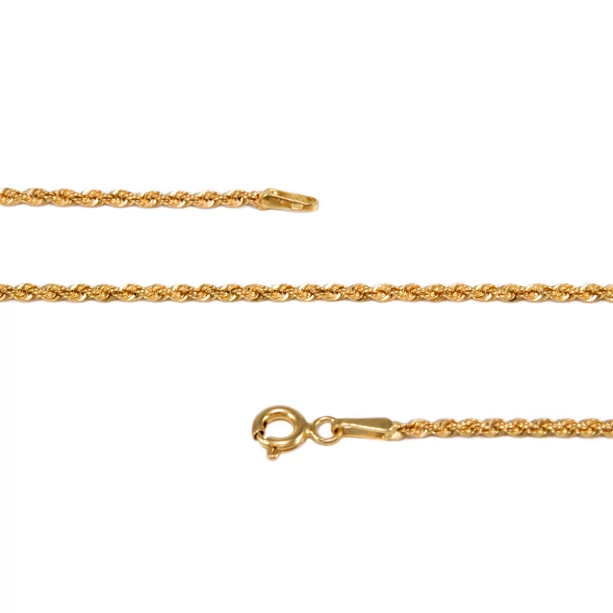 Vékony walles arany nyaklánc