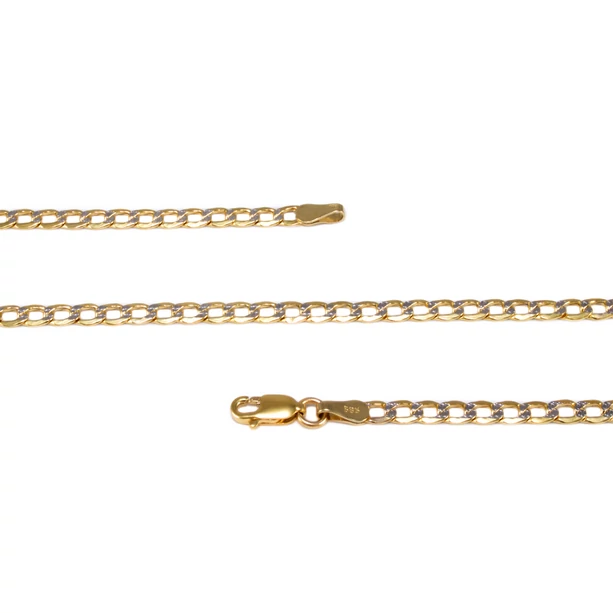 Bicolor pancer arany nyaklánc