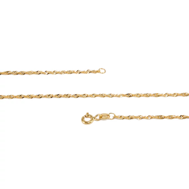 Szingapúri arany gyerek nyaklánc